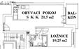 Pronjem st. za. nov. 2+kk/B, gar. stn - Praha 9, Kyje, Lipnick